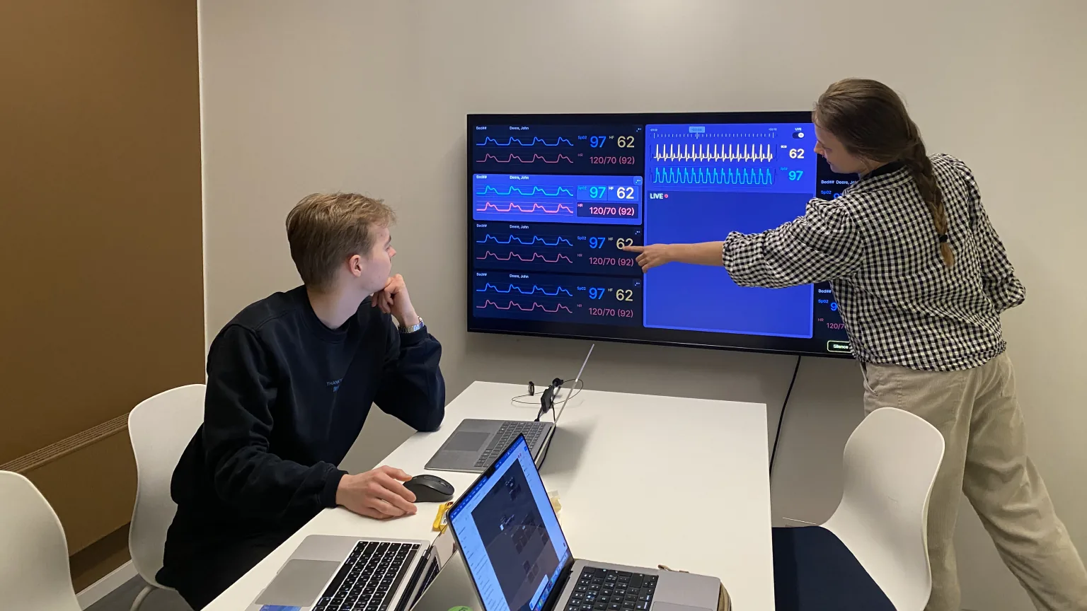 Prototyping and testing different layouts on a bigger screen